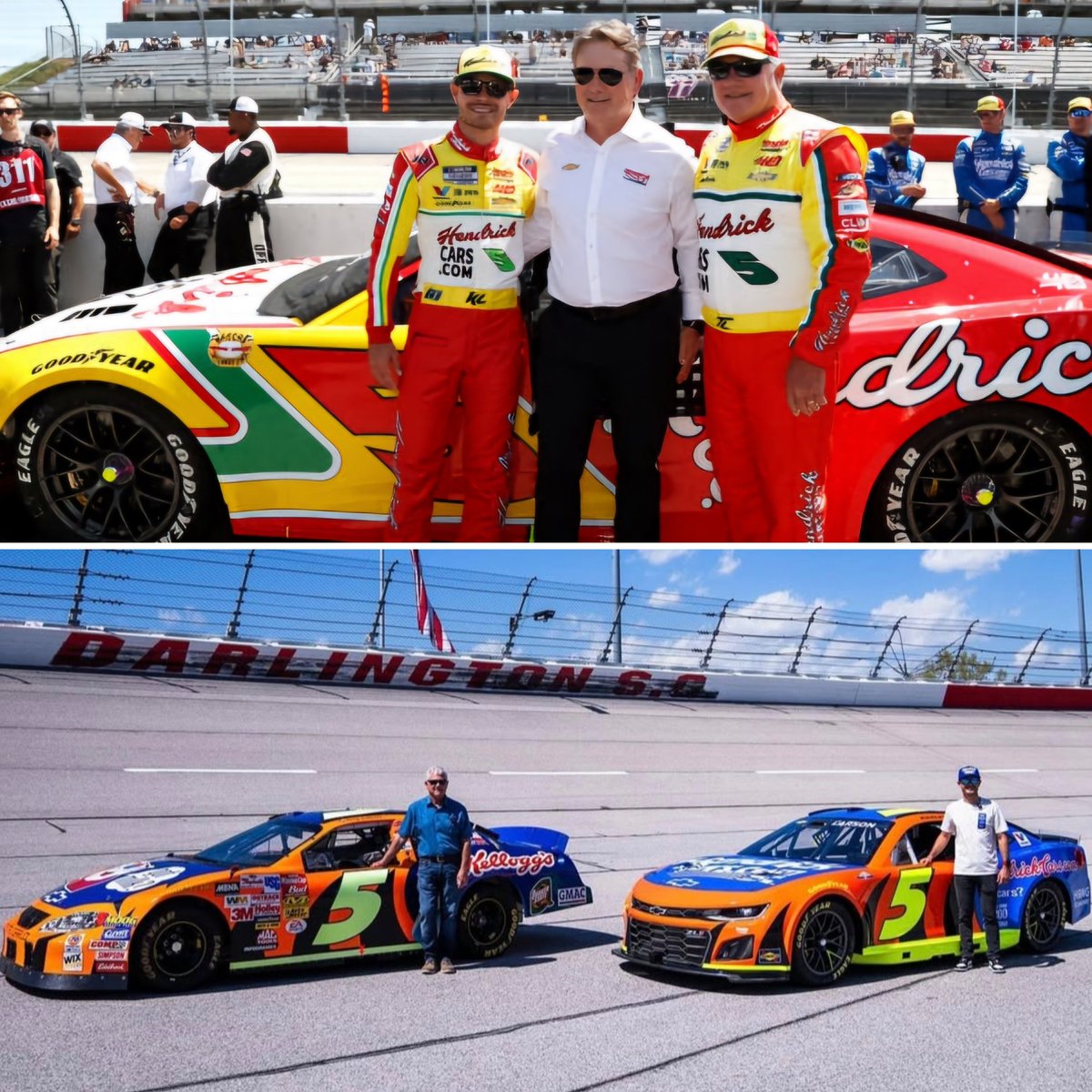 LastLapInsider's tweet photo. Best in show two years in a row! 🔥
#Darlington #KyleLarson #TerryLabonte
#NASCAR https://t.co/ufsAsXFJqM