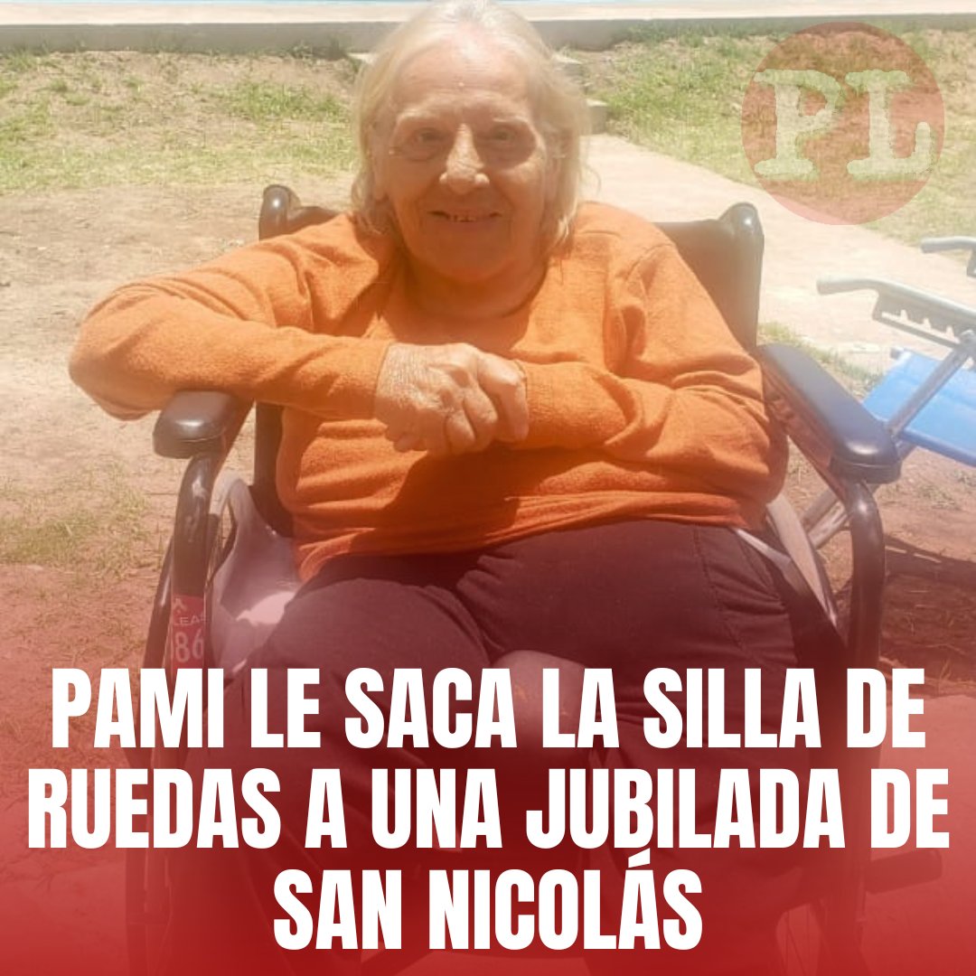 🔴 #PAMI le saca la silla de ruedas, la cama y el colchón ortopédicos a una #jubilada de #SanNicolás 

➡️El #ajuste de #Milei deja desprotegida a Marta.

#Argentina #JUBILADOS

prensalibresn.com/noticias/pami-…