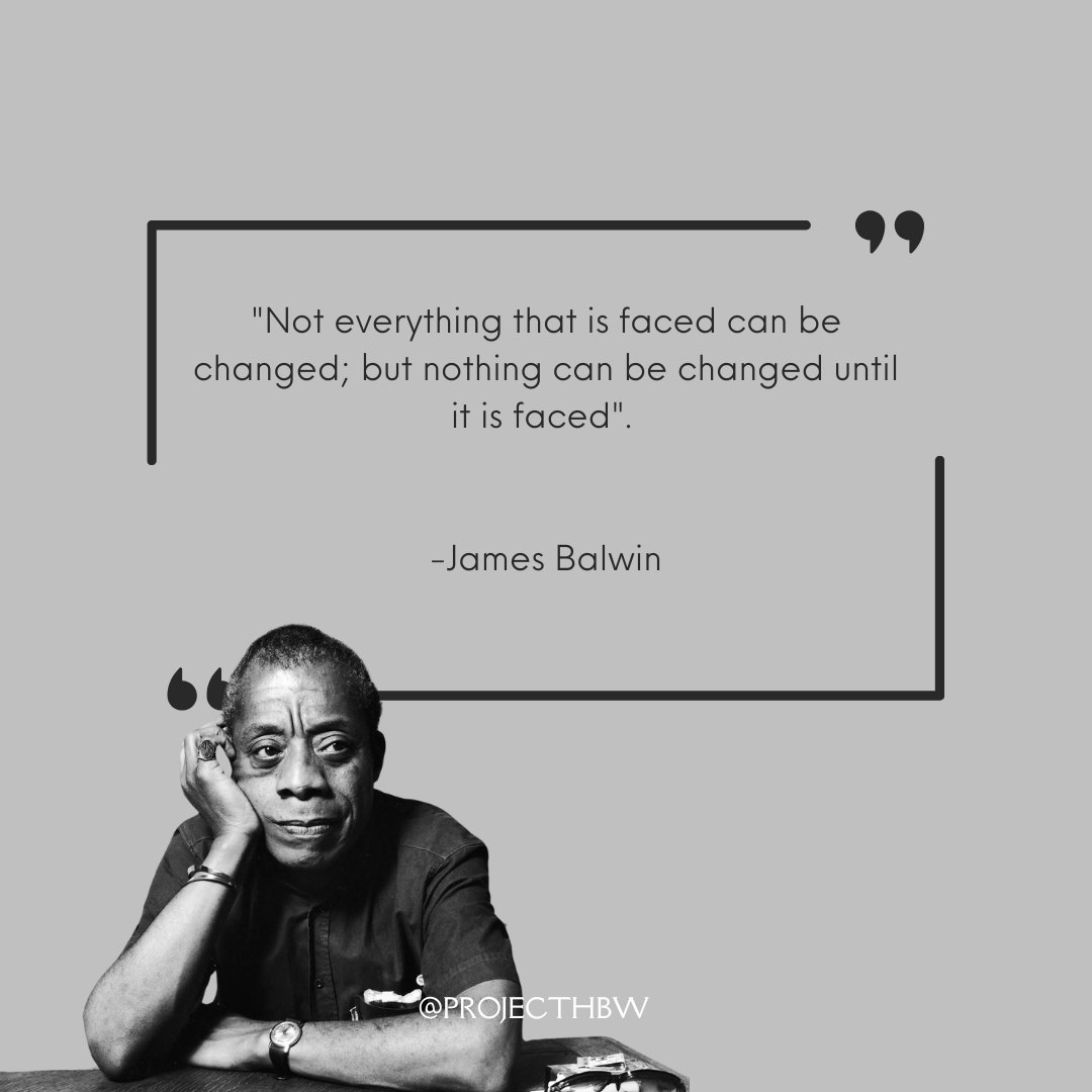 James Baldwin reminds us that change starts with confrontation. His words remain just as powerful today as they were decades ago. What’s your favorite Baldwin quote? Drop it in the comments!