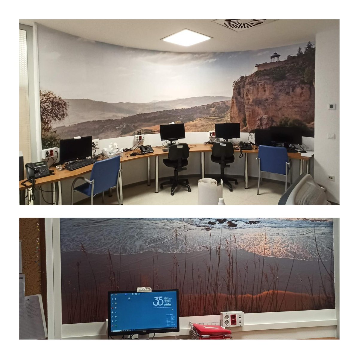 Hospital Clínico Virgen de la Victoria (@huvv_sas) on Twitter photo 🔵Continuamos trabajando en mejorar la estética de nuestros espacios en todas nuestras áreas y servicios.
🔵En esta ocasión, hemos decorado la sala de poligrafía respiratoria de nuestro servicio de <a href="/NeumologiaHUVV/">Neumologia H.U. Virgen de la Victoria</a>
<a href="/gerenteclinico/">Gerente Clínico Málaga</a>
#DirecciondeGestiónyServiciosGenerales 🔵Continuamos trabajando en mejorar la estética de nuestros espacios en todas nuestras áreas y servicios.
🔵En esta ocasión, hemos decorado la sala de poligrafía respiratoria de nuestro servicio de <a href="/NeumologiaHUVV/">Neumologia H.U. Virgen de la Victoria</a>
<a href="/gerenteclinico/">Gerente Clínico Málaga</a>
#DirecciondeGestiónyServiciosGenerales