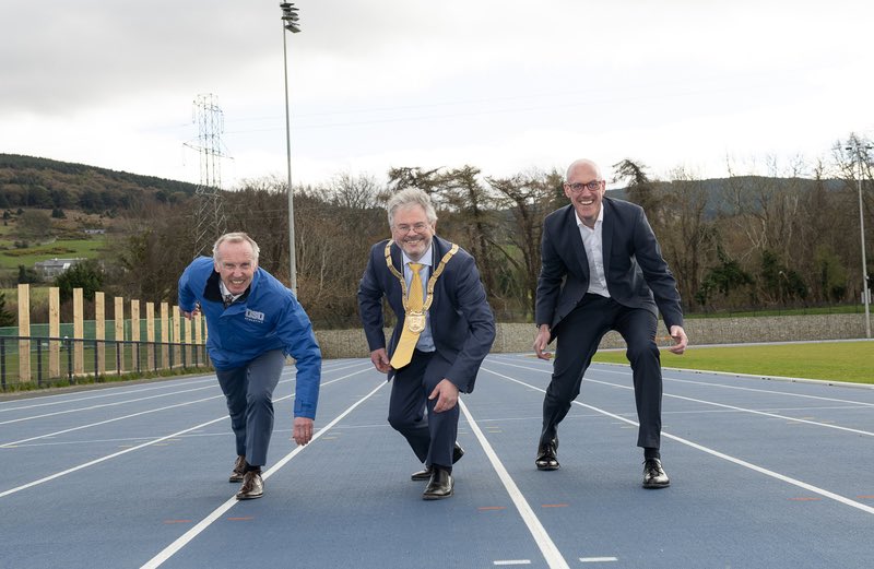 Cllr. Jim O'Leary (@jimdundrum) on Twitter photo We had the Sod Turning for the St Thomas’ Multi-sport Complex this afternoon. Adding multi sport & track enclosure buildings, to the fantastic existing track, is phase 2 of this sports campus. This reflects the incredible work of <a href="/DSDAC/">Dundrum South Dublin AC</a> over many years in partnership with <a href="/dlrcc/">Dún Laoghaire-Rathdown County Council</a> We had the Sod Turning for the St Thomas’ Multi-sport Complex this afternoon. Adding multi sport & track enclosure buildings, to the fantastic existing track, is phase 2 of this sports campus. This reflects the incredible work of <a href="/DSDAC/">Dundrum South Dublin AC</a> over many years in partnership with <a href="/dlrcc/">Dún Laoghaire-Rathdown County Council</a>