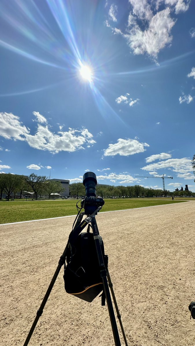 Scott Jacobson (@_scottjacobson) on Twitter photo Today at 3:03.08 pm the <a href="/Space_Station/">International Space Station</a> transited the sun as seen from Washington DC in the middle of the <a href="/nationalmall/">nationalmall</a> halfway between the Washington Monument and US Capital. Fortunately the scattered clouds stayed away during the less than 1 second transit, and I could capture Today at 3:03.08 pm the <a href="/Space_Station/">International Space Station</a> transited the sun as seen from Washington DC in the middle of the <a href="/nationalmall/">nationalmall</a> halfway between the Washington Monument and US Capital. Fortunately the scattered clouds stayed away during the less than 1 second transit, and I could capture
