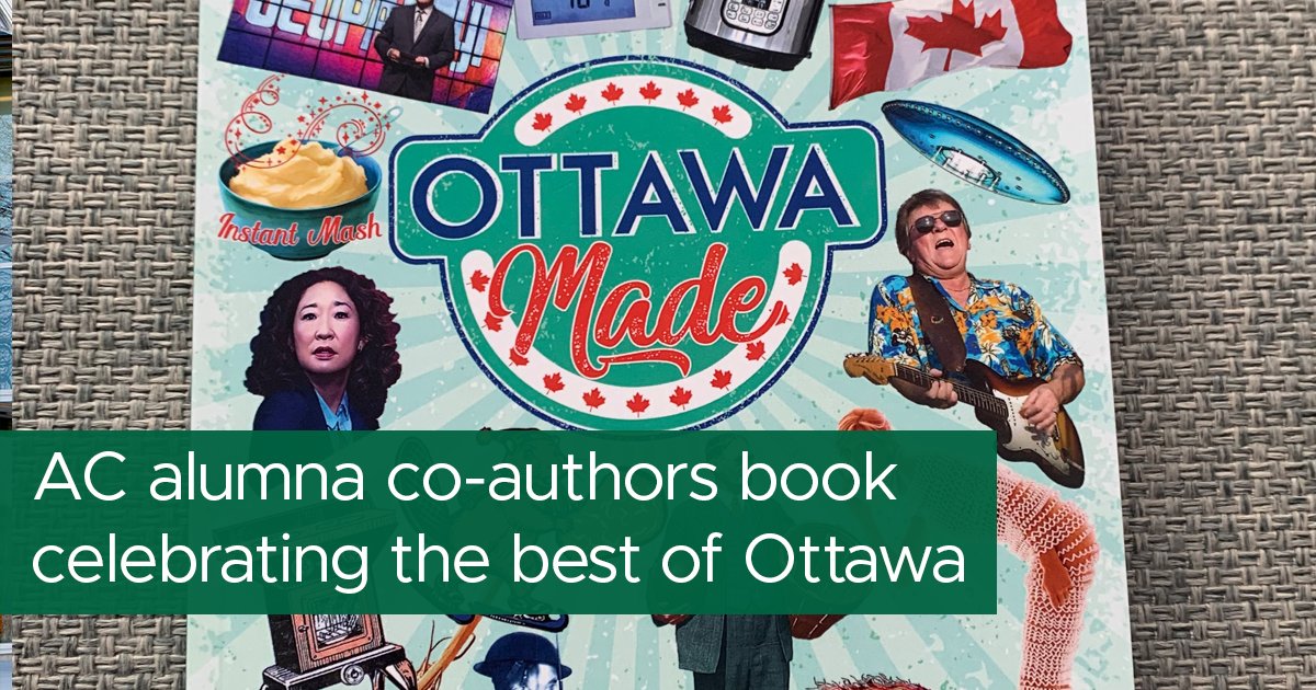 Hot off the press! Congratulations to alumna <a href="/SamLapradeCFRE/">Sam Laprade, CFRE 🇨🇦</a>  and co-author Caroline Phillips on the release of their new book, #OttawaMade. We’re so proud of Sam and Caroline for bringing these inspiring stories to life 💚