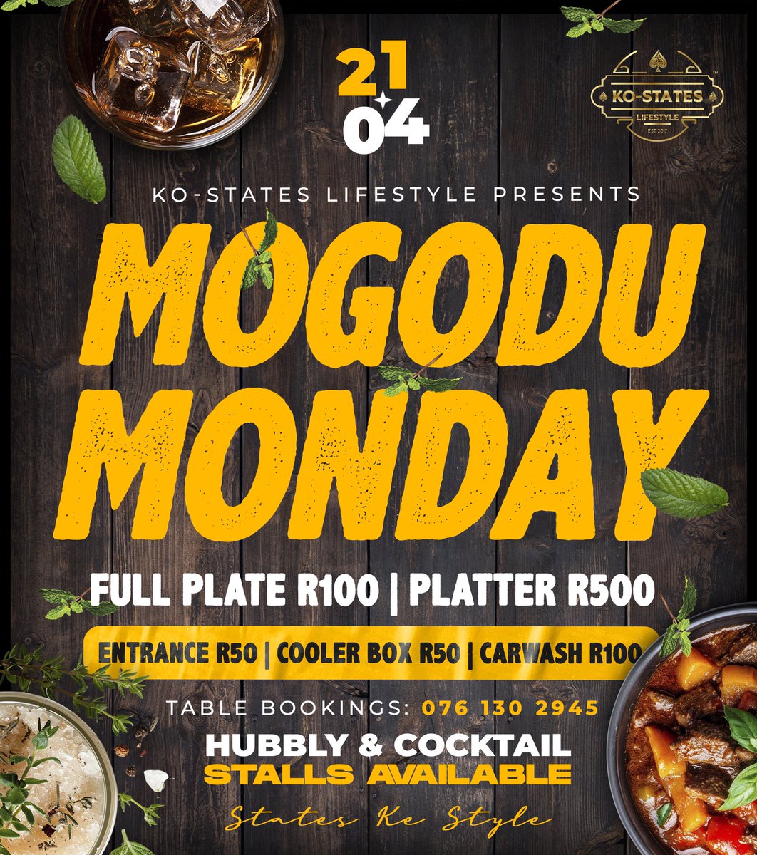 KOSTATES's tweet photo. Our Patrons 🫡
let’s welcome back KSL mogodu Monday🫶🏾
It’s Date 📆
#Limpopo 
#Lekompo 
#BigBrotherMzansi 
#Ntsuku https://t.co/KgRKSkJZXR