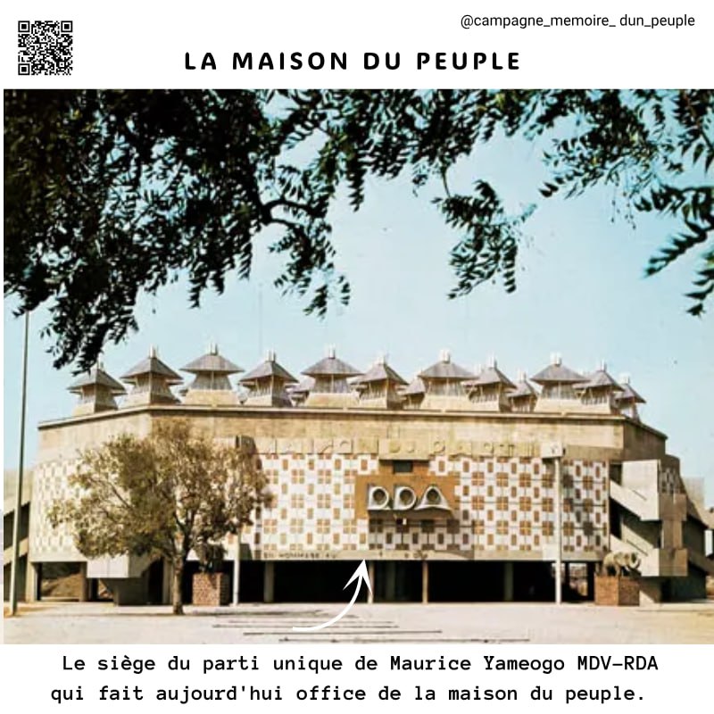 Nkanlaa's tweet image. Le palais de Maurice Yameogo comme repère historique. 

Architecte : René Faublée

#Architecture #Architecturemoderne #patrimoinebâti #burkinafaso🇧🇫 #Koudougou