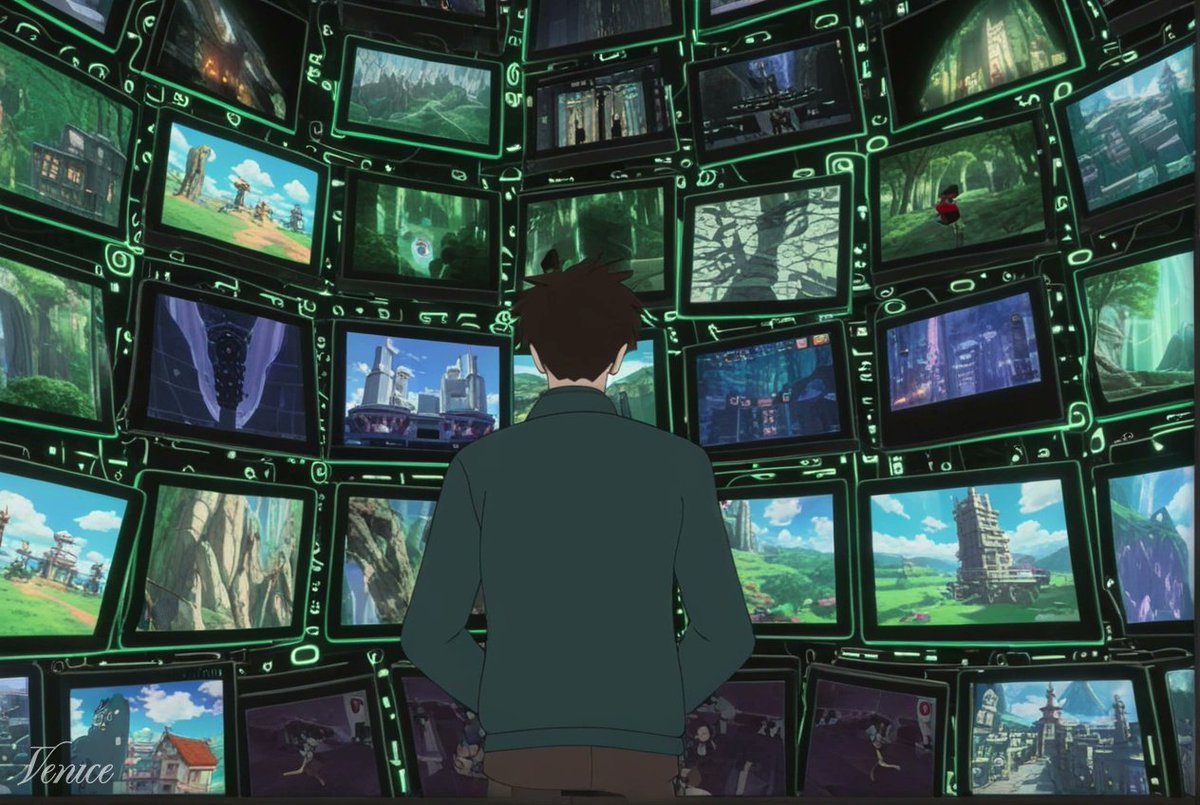 AskVenice's tweet photo. Sam Altman farming your data, Studio Ghibli style https://t.co/1UoTx4XPcR