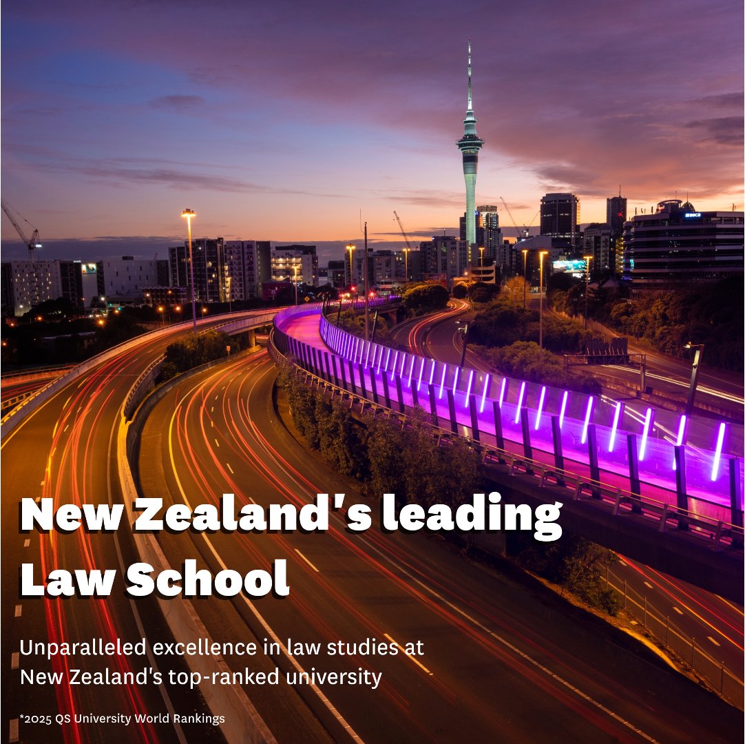📢 Auckland Law School – A Leader in Its Field ⚖️
💡 Ready to shape the future of law? Explore our programmes today!
📍 Learn more: bit.ly/4hBl4Yj 
#UoALaw