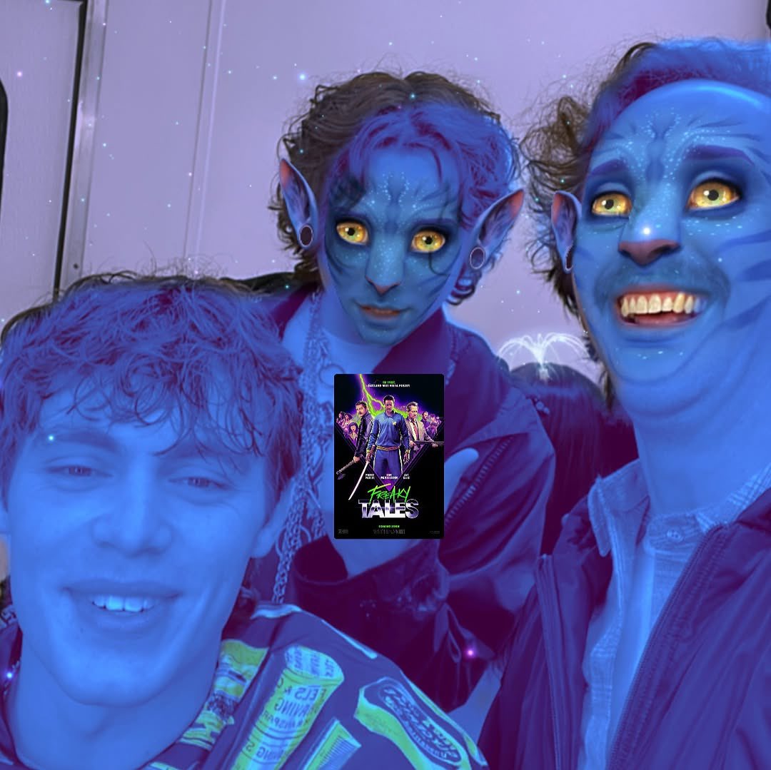 jackcdaily's tweet photo. behind the scenes of freaky tales via thisjamescoker https://t.co/AfG7G5J9Po