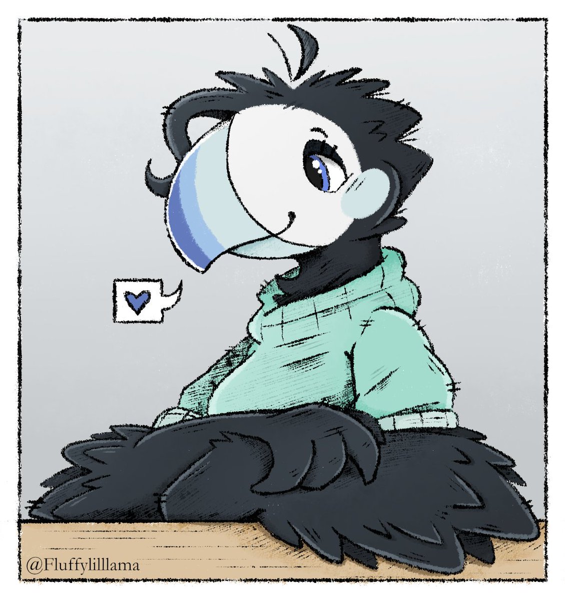 Phoe, new puffin oc