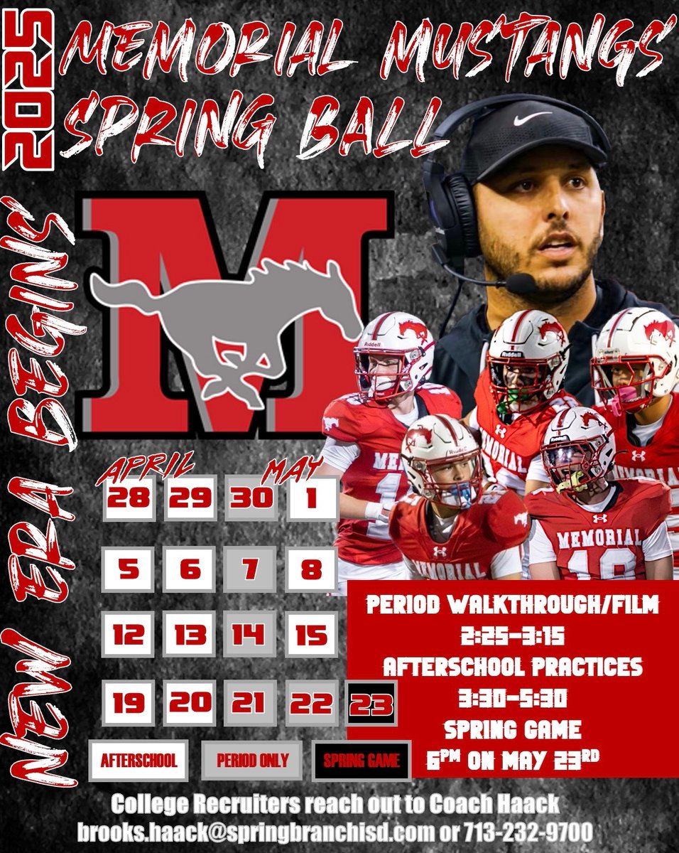 MHSFootball25's tweet image. It's that time of year! Get ready Mustangs!! #TheStandard