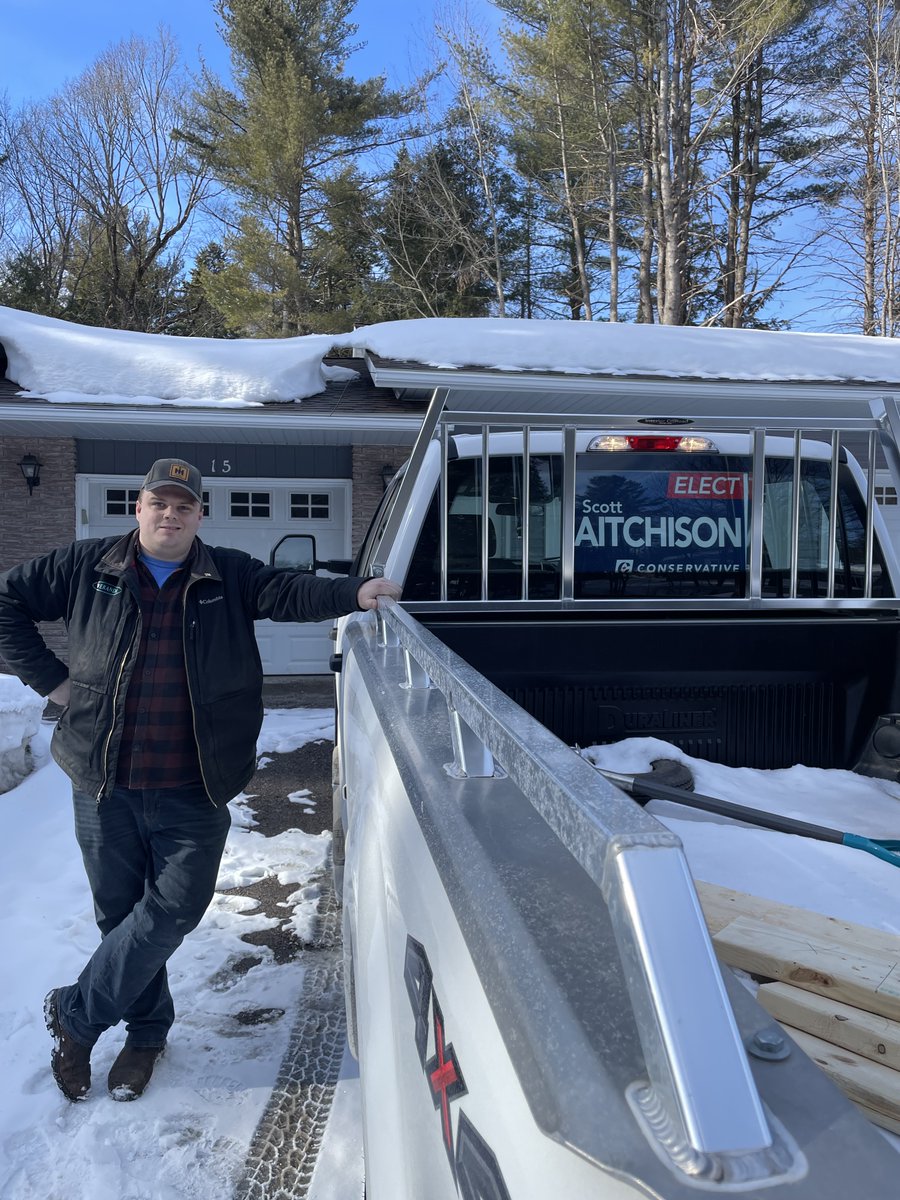 My buddy Anders likes to take his support on the road!

If you have not yet received your sign - it is on the way!