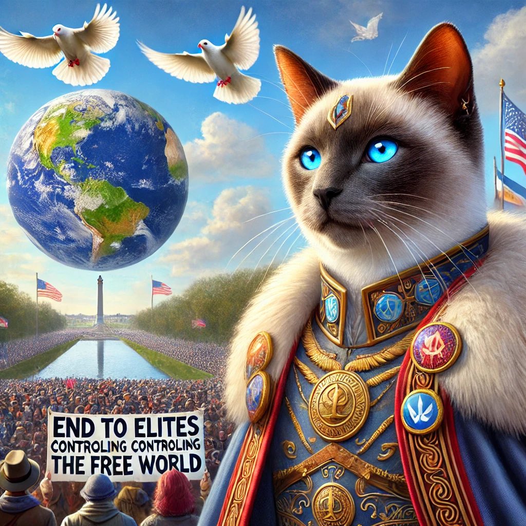 Siam stands for the people, fighting for world peace and freedom from elite control. The movement is strong, the mission is clear. #SIAM #ForThePeople #Crypto