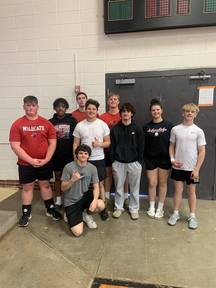 Took a good group to HOA Powerlifting today.  Many PR's were set and many medals were received.  Thank you to Inman for hosting this year! #GoCats
