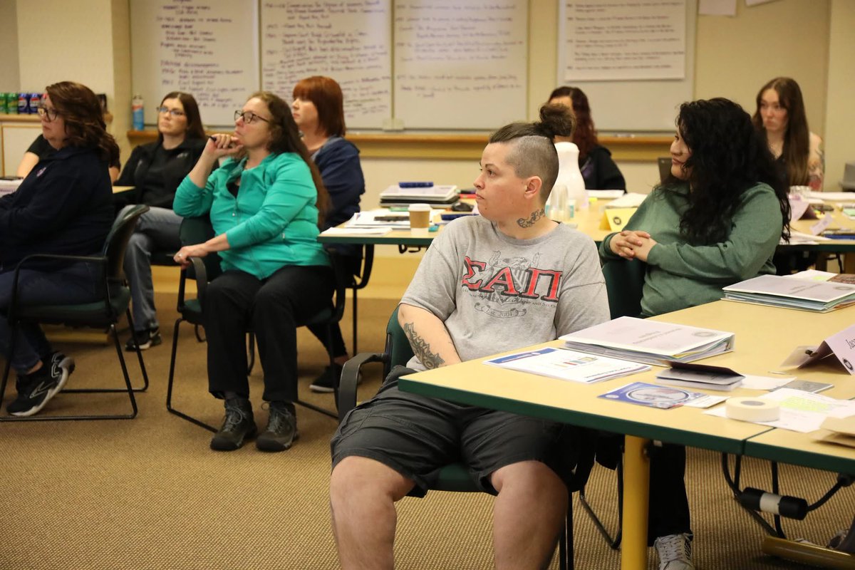The <a href="/IAM_Union/">IAM Union</a> is strongest when women are engaged, active and leading the way.

Great visiting our women’s leadership class at the <a href="/IAMW3Center/">Winpisinger Education and Technology Center</a> today.