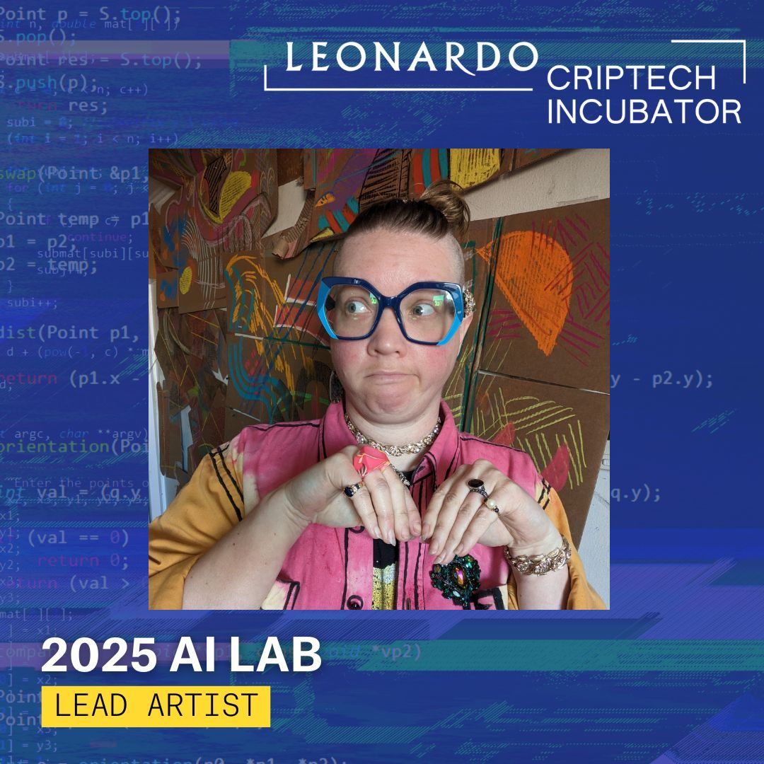 We are thrilled to announce M. Eilo as the lead artist for the 2025 CripTech AI Lab 🤖  Visit our website for the chance to join this virtual incubator and reshape the future of AI through art and innovation!

APPLY
👉 buff.ly/cBxXnp8 

Image Credit: Courtesy of M. Eilo