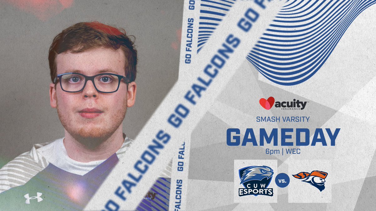GAMEDAY ALERT: Smash takes on the Pioneers from Carroll University tonight at 6pm. Let's go, Falcons! #CUW#CUWEsports #CUDUB