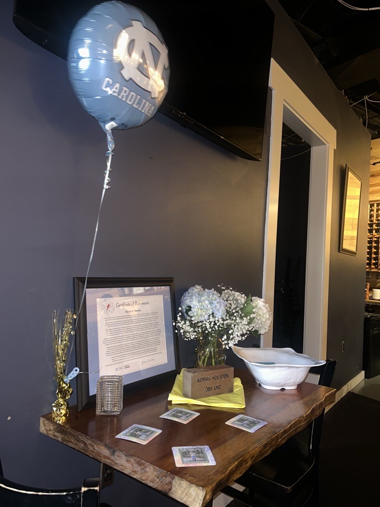 The School sends a bittersweet goodbye to Norma Houston, former faculty member, who officially retired recently. 

In honor of her 33 years of public service to North Carolina, she was awarded The Order of the Long Leaf Pine.

Congratulations, Norma!