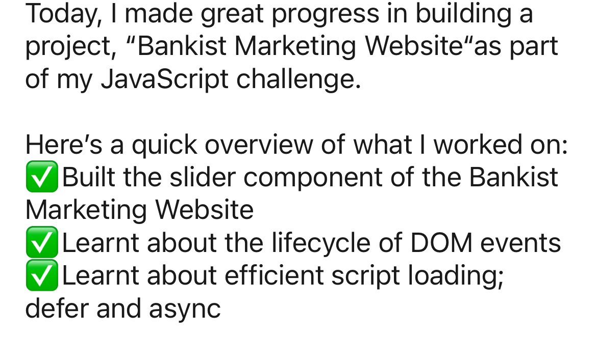 taiwoayans's tweet image. Hey guys, Day 26 of #30daysofJavaScript
#javascript #webdevelopment #Frontend #CodingChallenge #CodingJourney