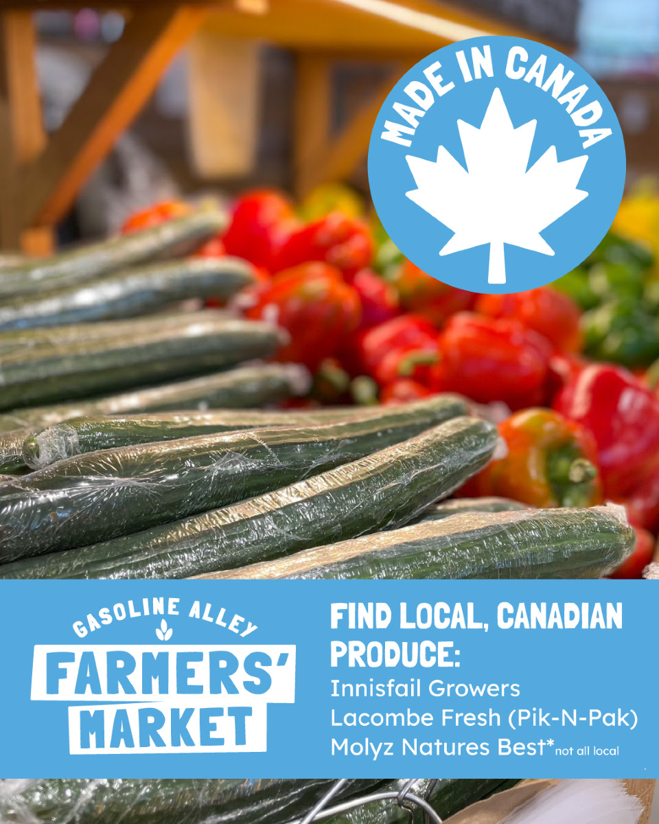 Spreading love for our local farmers and producers in Alberta! We are so thankful that some of the best ingredients in the world are grown right in our backyard!