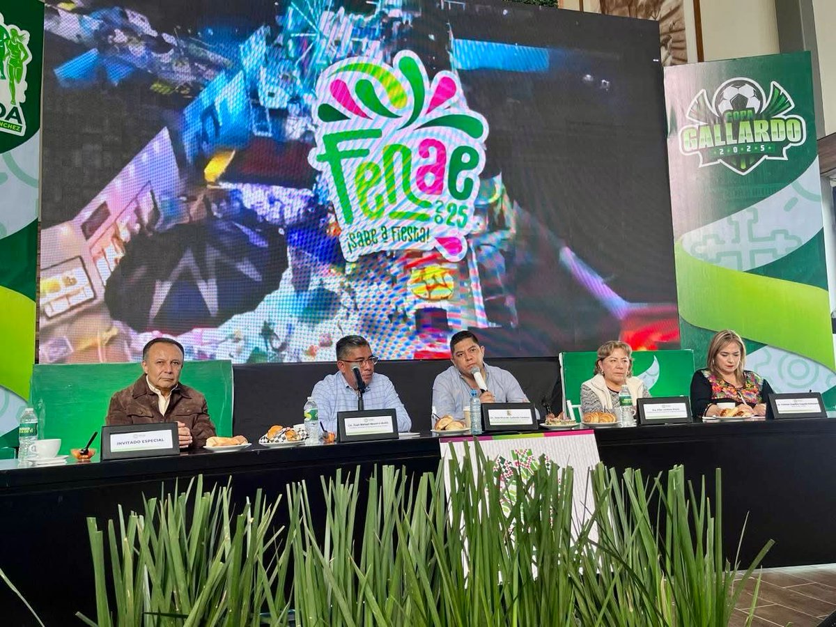 La presentación de la #FENAE2025 fue todo un éxito. Nuestro presidente, Fernando Díaz de León Hernández, acompañó este gran evento lleno de cultura y tradición.