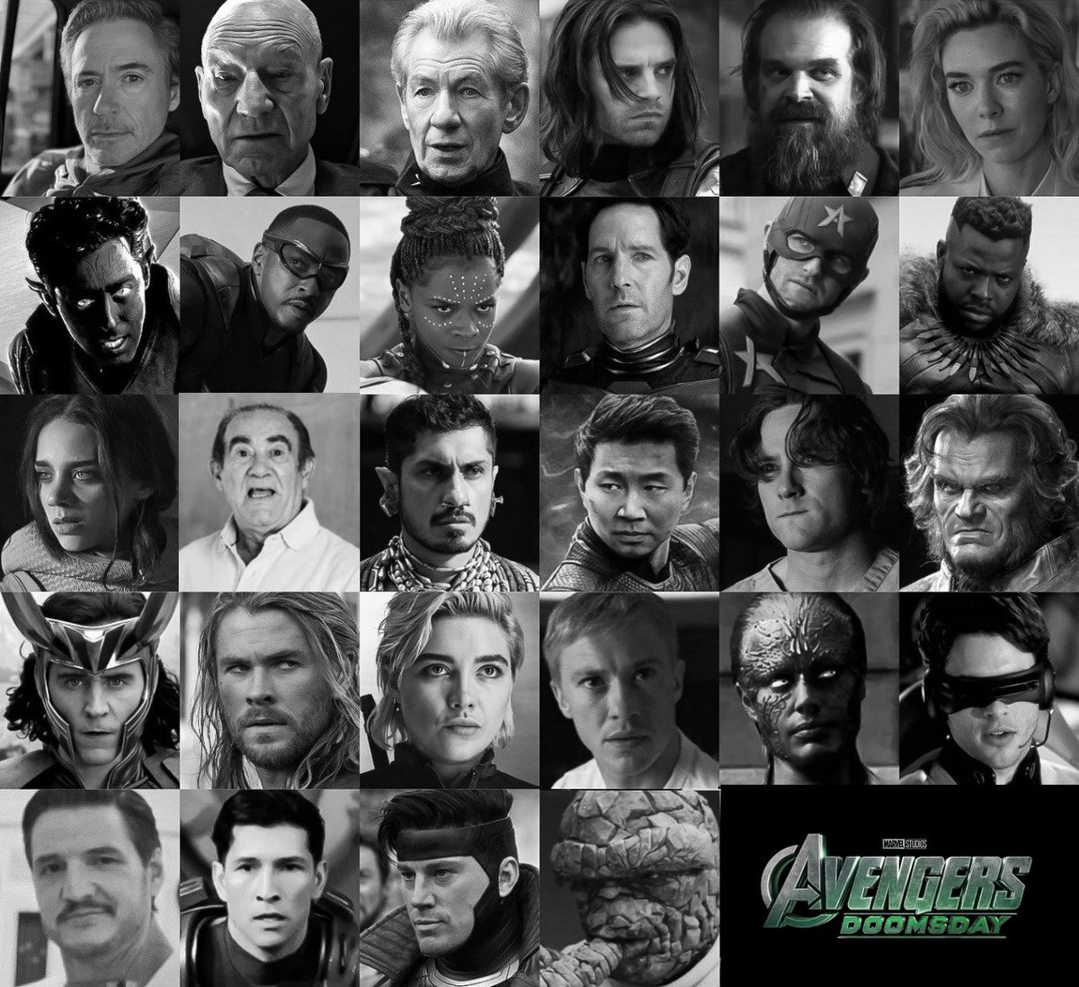 Elenco de AVENGERS: DOOMSDAY anunciado hoje? Hype veio como?