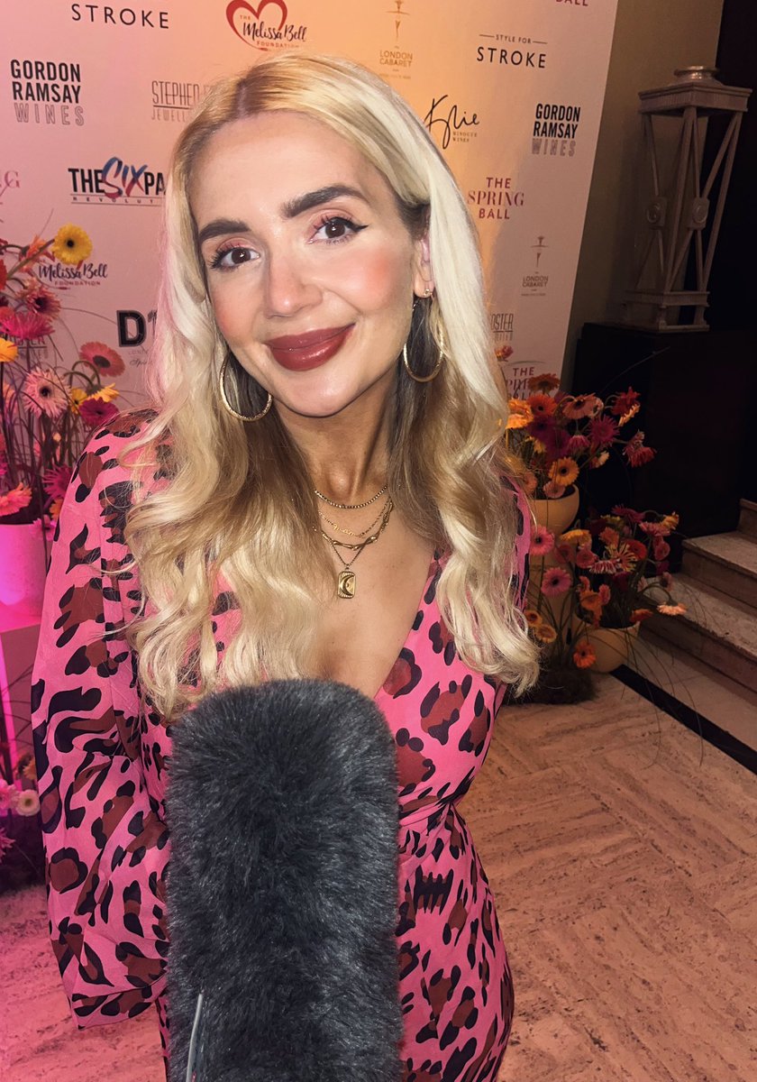A lovely evening interviewing at the Spring Ball at Bloomsbury Ballroom 💗🌸🌺🌷🌼 
<a href="/styleforstroke/">Style For Stroke Fdn</a> 
@melissabellfoundation