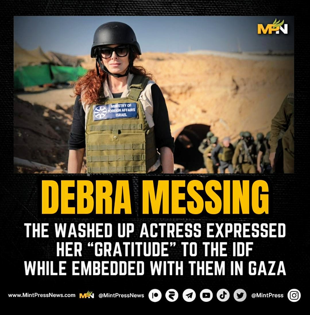 NatalieMonarrez's tweet image. #DebraMessing #GenocideSupporter #AIPACtool