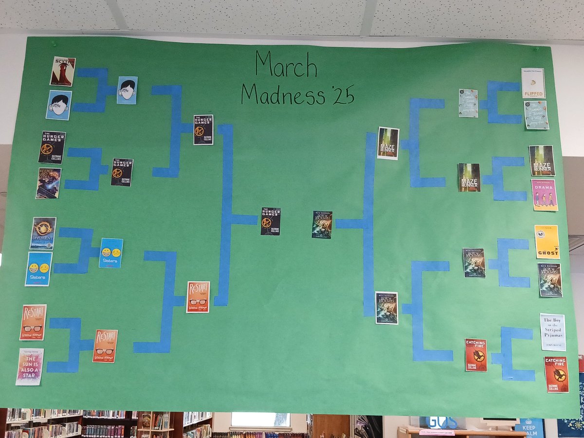 We are down to two books! Please vote this week to help determine the champion for March Madness 2025!