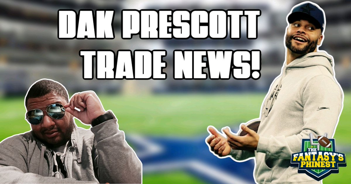 FFPhinest's tweet image. Big Dak Prescott TRADE Rumor News! 

Tap in with The Fantasy's Phinest and don't miss out! (via @hype_phinest) 

YouTube: youtu.be/emZ56FGPz5s

#dakprescott #dallascowboys #traderumors #freeagency2025 #cowboyanews #greenscreen
