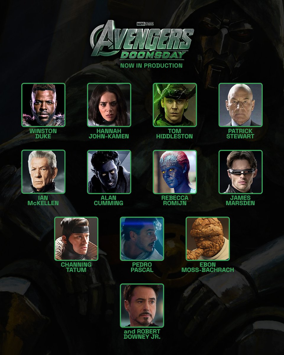 The cast of 'AVENGERS: DOOMSDAY'!