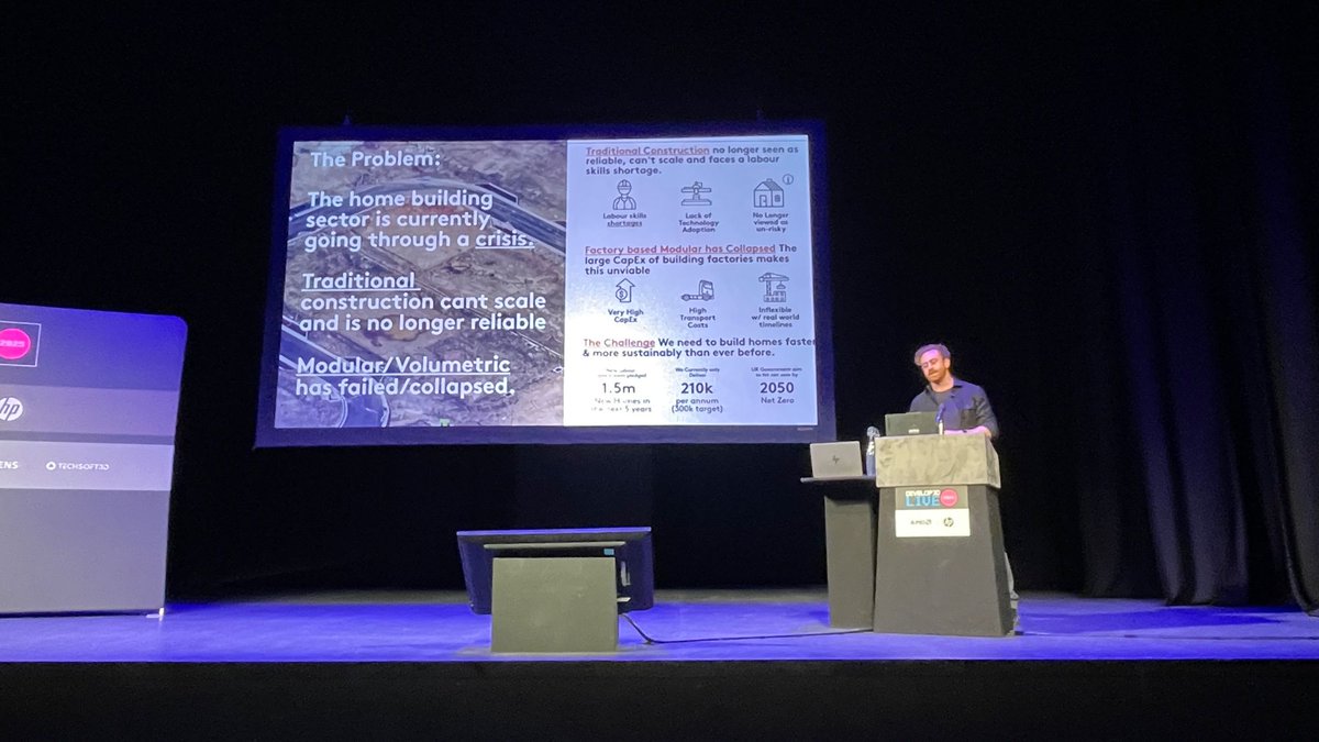 77A's tweet image. Inspiring #Develop3DLive
Brilliant case studies - GoodWin Hartshorn on ‘concept to awards’  B&amp;amp;W Pi EarPods &amp;amp; @Facit_Homes THE solution to UK home shortage