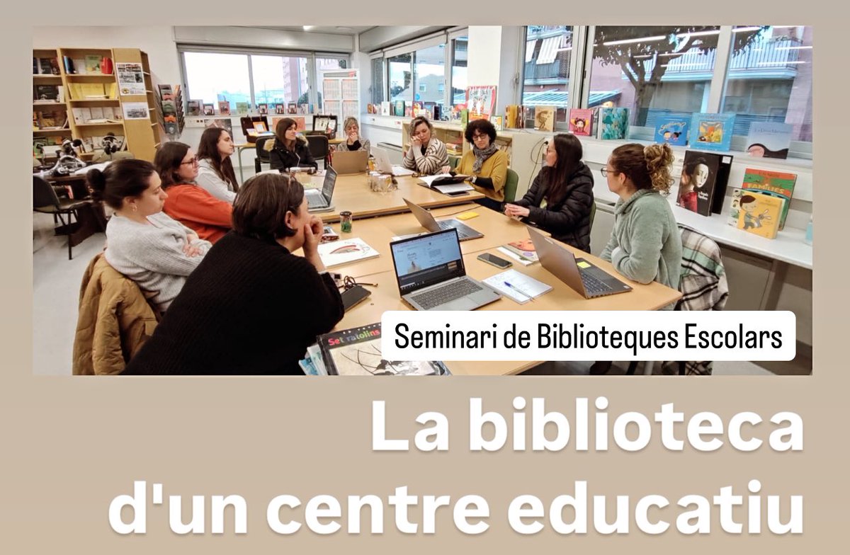se_selva2's tweet image. Avui al seminari de #BE de la #selva2 hem fet un recull de les coleccions de llibres que hi ha a les diferentes escoles  per poder fer préstec interescolar. A continuació hem treballat els albums il.lustrats imprescindibles per crear una maleta #recurs pel proper curs! #seminari
