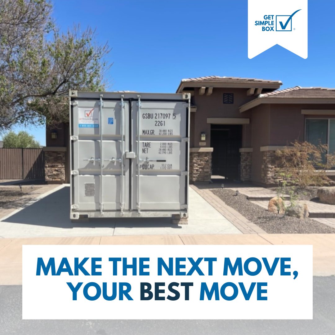 getSimpleBox's tweet image. A 20ft shipping container gives you the flexibility to move on your terms – place it anywhere, enjoy ground-level access, and load up at your own pace. 

#MoveOnYourTerms #EasyStorage #GetSimpleBox #PortableStorage #StorageSolutions