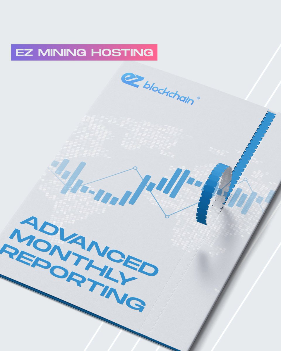 ez_blockchain's tweet image. 📊 Get Monthly Mining Reports with EZ Blockchain!

Stay informed with:
✔️ ASIC Status &amp;amp; Operations Overview
✔️ Maintenance &amp;amp; Outage Reports
✔️ BTC Difficulty &amp;amp; Hash Rate Trends

🔗 Host with us &amp;amp; maximize your mining profits!

#CryptoMining #BitcoinMining #ASICHosting