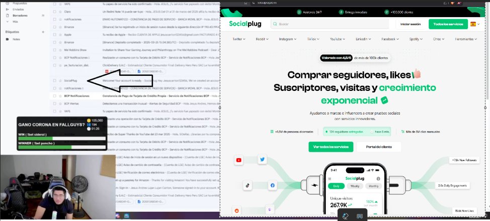 ArmyBeba69019's tweet photo. Señores de @kick &amp; @kick el stream peruano @SiDeRaLDotA USA BOTS (EN SU PROPIO CORREO SALE LAS ORDENES DE PEDIDO Y DE PAGO) encima es tan descarado que luego les envía correo diciendo que le estan poniendo bots. PERSONAS COMO ESTE SUJETO DEBEN DE SER BANEADOS https://t.co/3ZkIRVKWXH
