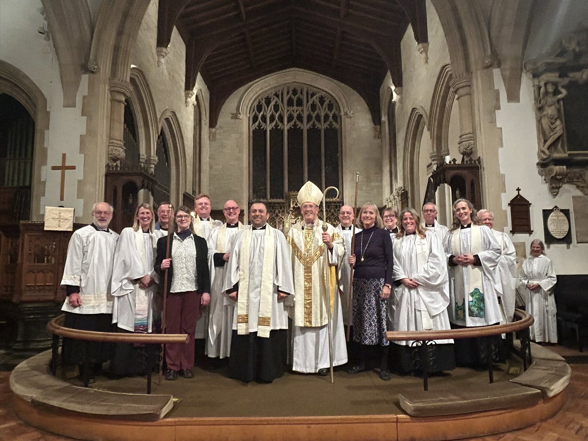 A joy to license Fr Ayoob Adwar as Team Vicar at St Mary’s Mortlake - many prayers for a fruitful ministry - and welcome to him and his family!
