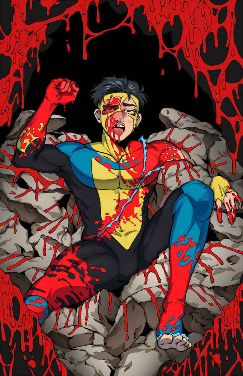 normov_art's tweet image. 2021 &amp;gt;&amp;gt; 2025
he&apos;s still holding that fist #invincible