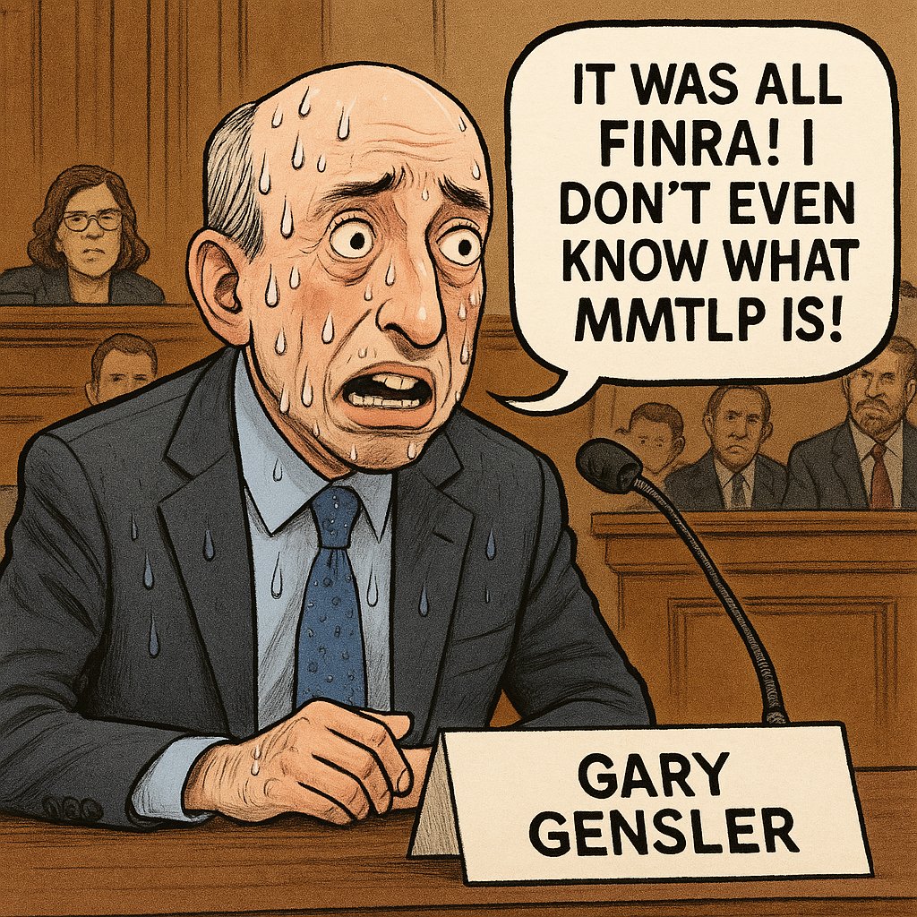 Gary: “I don’t know what MMTLP is.”
Also Gary: Ignored 2 years of complaints, FOIAs, and Congressional demands. #MMTLPARMY