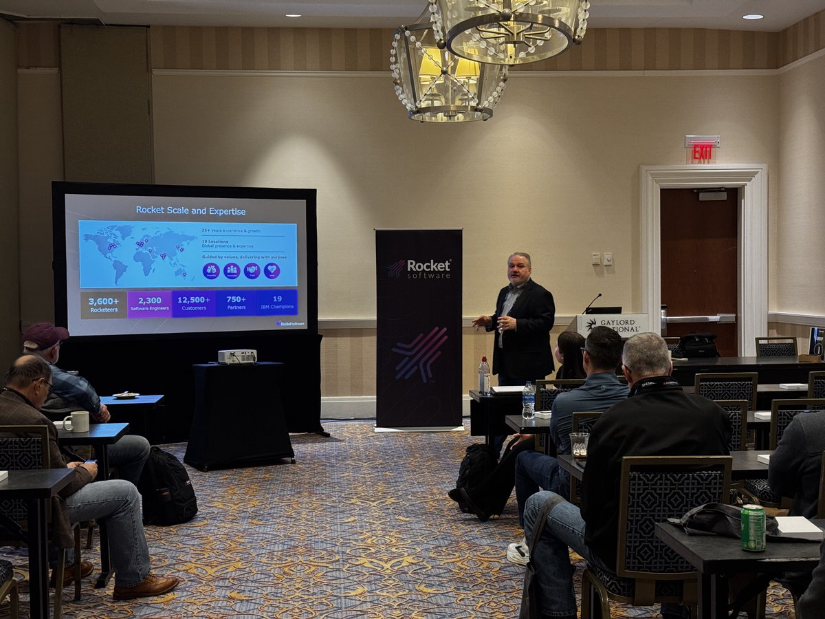 Rocket's tweet photo. Attendees at @SHAREhq Washington D.C. were hungry for tips on how to overcome mainframe challenges – and our experts delivered with multiple sessions on beating CICS bottlenecks, talent shortages, and more. https://t.co/0Y9CV8myn3