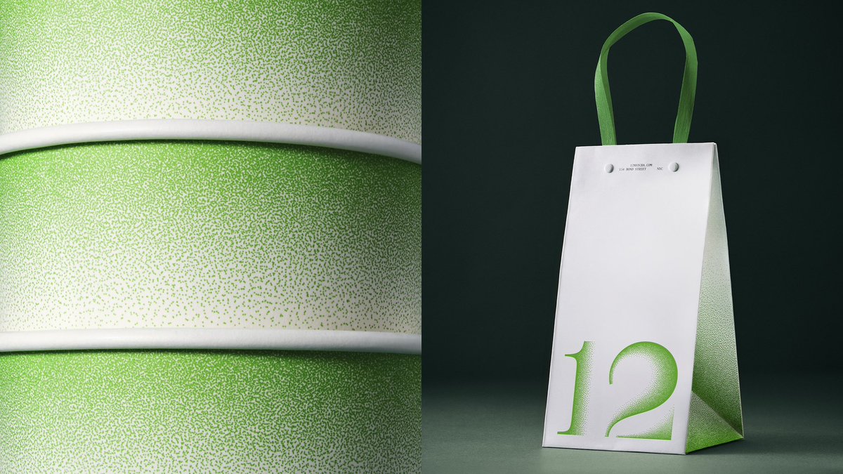 carlos_______b's tweet image. thrilled to share the branding for 12: a new matcha house opening today in NYC, designed with the team at Base 💚 Full case study basedesign.com/work/12-matcha
