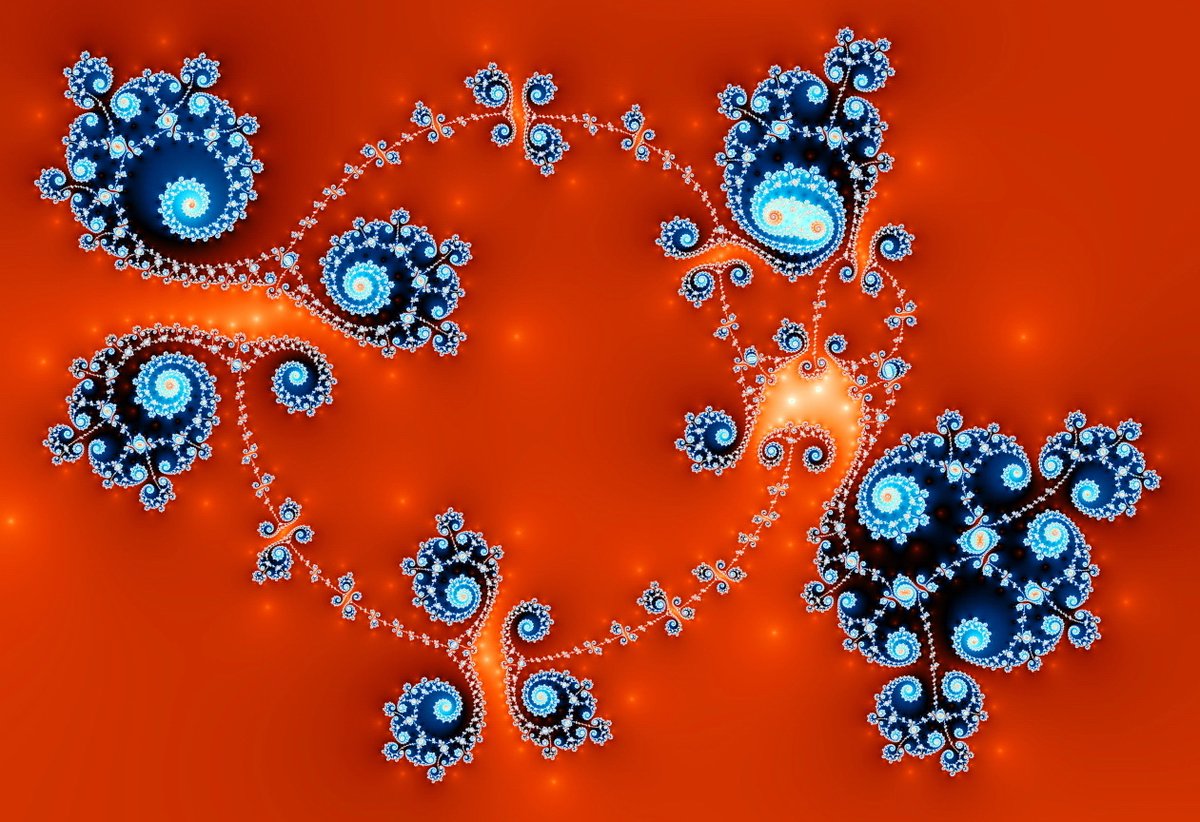 tejaKrasek's tweet image. &quot;Subtle Energy&quot;. My fractal artwork to keep you going all week. 😊
