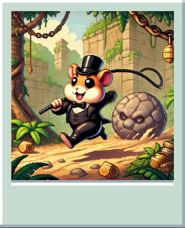 IFoGIKenobi's tweet photo. @rollercoin_com Here we go!!!
The Uncle Indiana Hamster Jones in action on his new expedition moment..... Before he dies, obviously! 🤣🤣🤣🤣🤣🤣

#UncleHamster https://t.co/APyImpsTE0