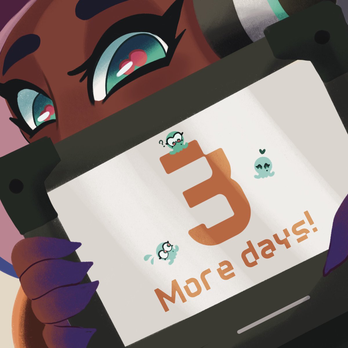 🐙Time surely flies - doesn’t it, Marina? There are only THREE DAYS REMAINING to preorder Encore, Pwease! Check out our link in bio or the link below to order! 🥁 (Order…get it? Like…ok, I’ll see myself out…) 
#splatoon

 encorepwease.gumroad.com