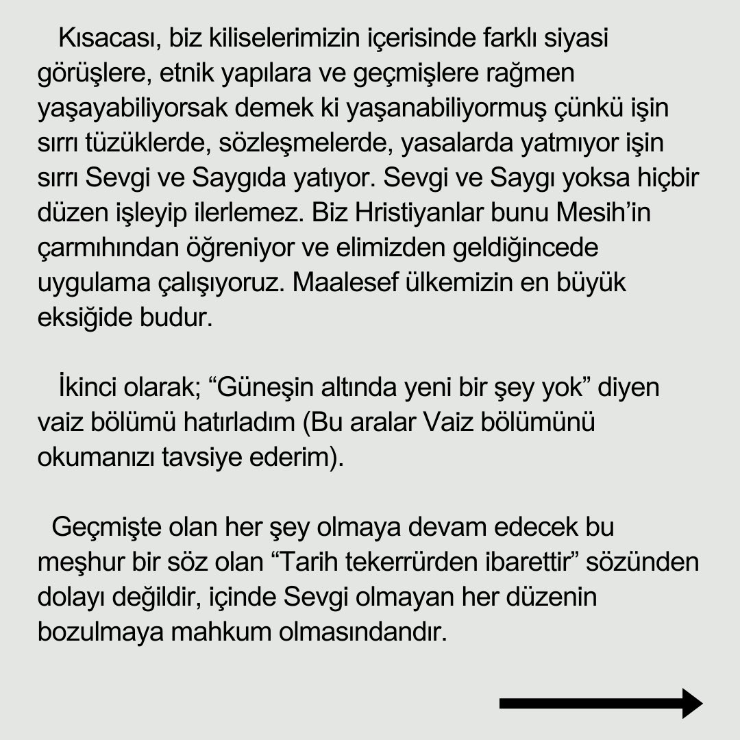 MerBaysalomer0's tweet photo. Vai  1:9: "Önce ne olduysa, yine olacak. 
Önce ne yapıldıysa, yine yapılacak. 
Güneşin altında yeni bir şey yok." https://t.co/otrVO0smCU