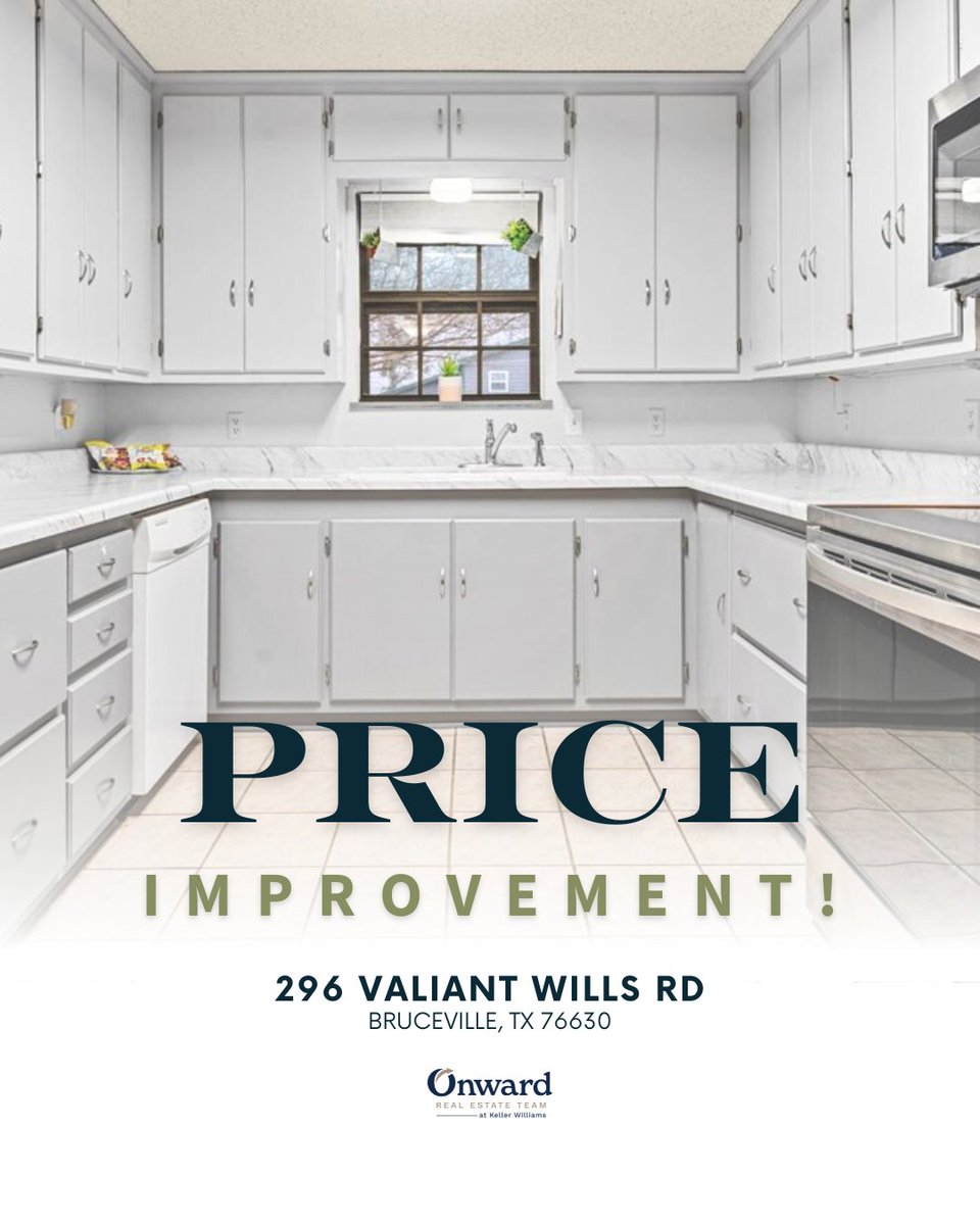 OnwardRET's tweet photo. Price Improvement!
296 Valiant Wills Rd, Bruceville 76630

With 2 living areas, a cozy fireplace, a wet bar, and a screened-in patio, this home is perfect for relaxing or entertaining. Fully fenced with a shop/barn—endless possibilities!

Learn More: URL https://t.co/m3IsB378Lv https://t.co/e2dUzh71aO