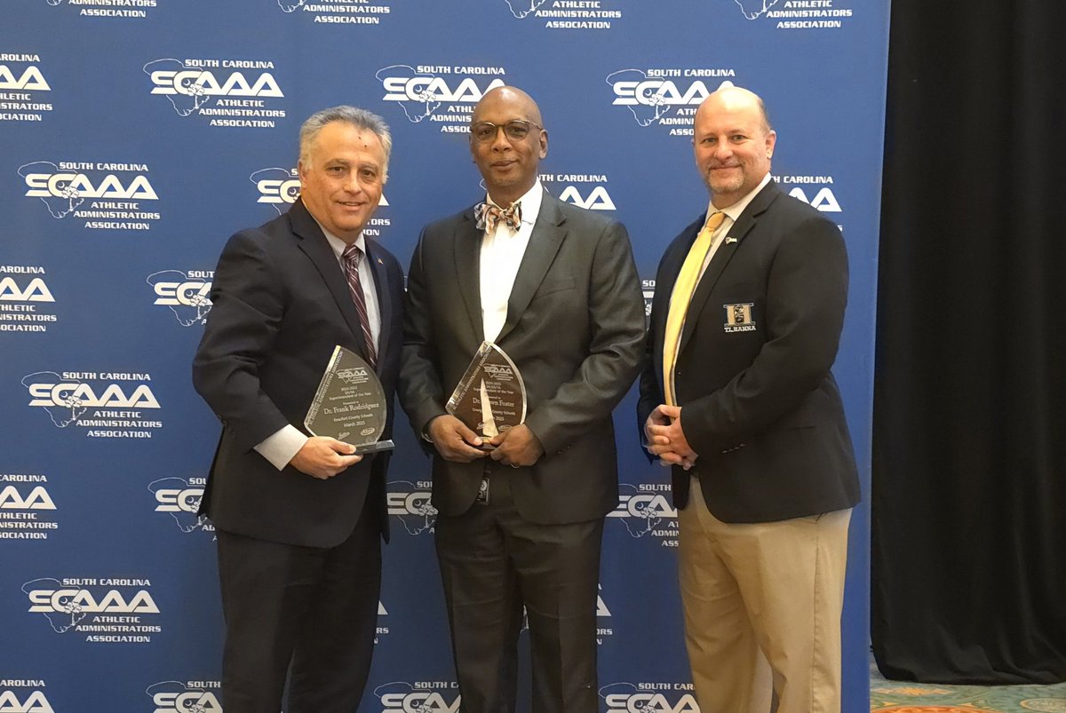Congratulations to our Superintendents of the Year.