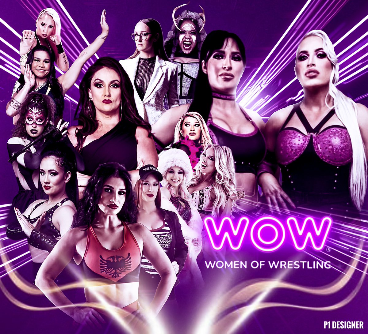 P1 Designs (@p1designer) on Twitter photo New Poster Design I did for <a href="/wowsuperheroes/">WOW - Women Of Wrestling</a> tune into this Weekend and Every Weekend to see an all New Episode of WOW! New Poster Design I did for <a href="/wowsuperheroes/">WOW - Women Of Wrestling</a> tune into this Weekend and Every Weekend to see an all New Episode of WOW!