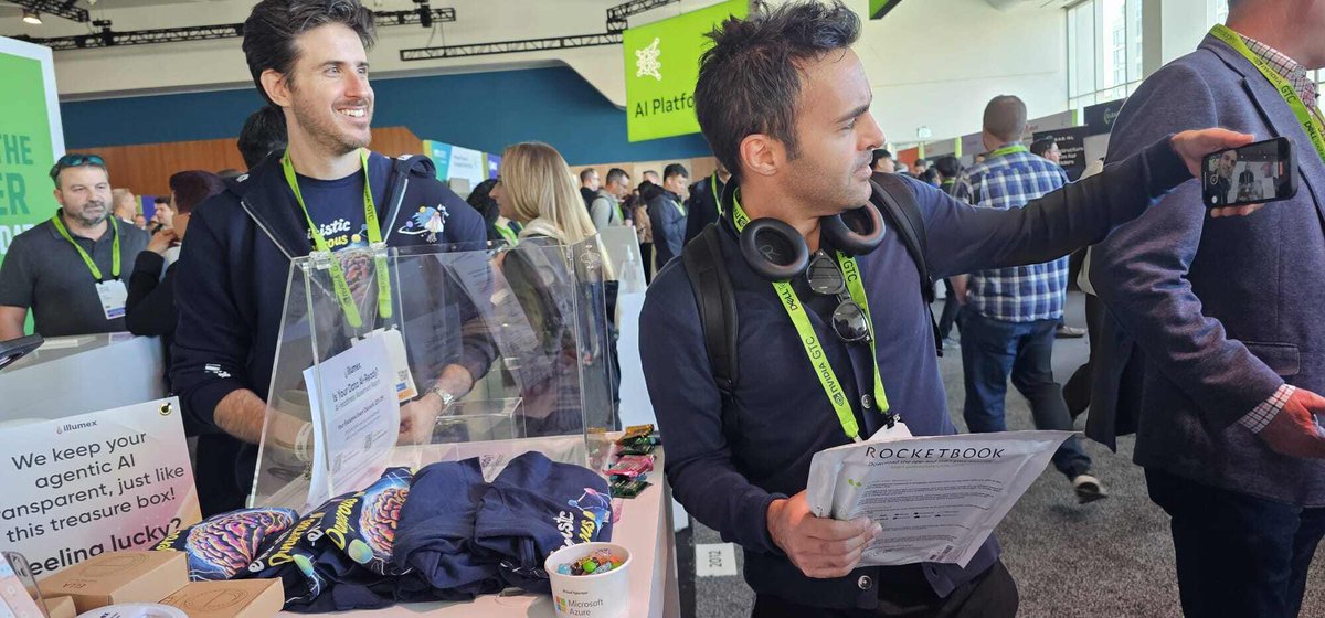 illumexAI's tweet photo. Live from @NVIDIAGTC BOOTH 2010!

⚡ 7-day time to value
🤖 100% automated context &amp; reasoning
🛡️ 90% less effort with AI governance
💰 80% lower token costs
🔍 Deterministic, explainable Agentic AI

Stop by for a demo, coffee, and some legendary swag!

#GTC25 #AgenticAI https://t.co/pfLsd0BYhI
