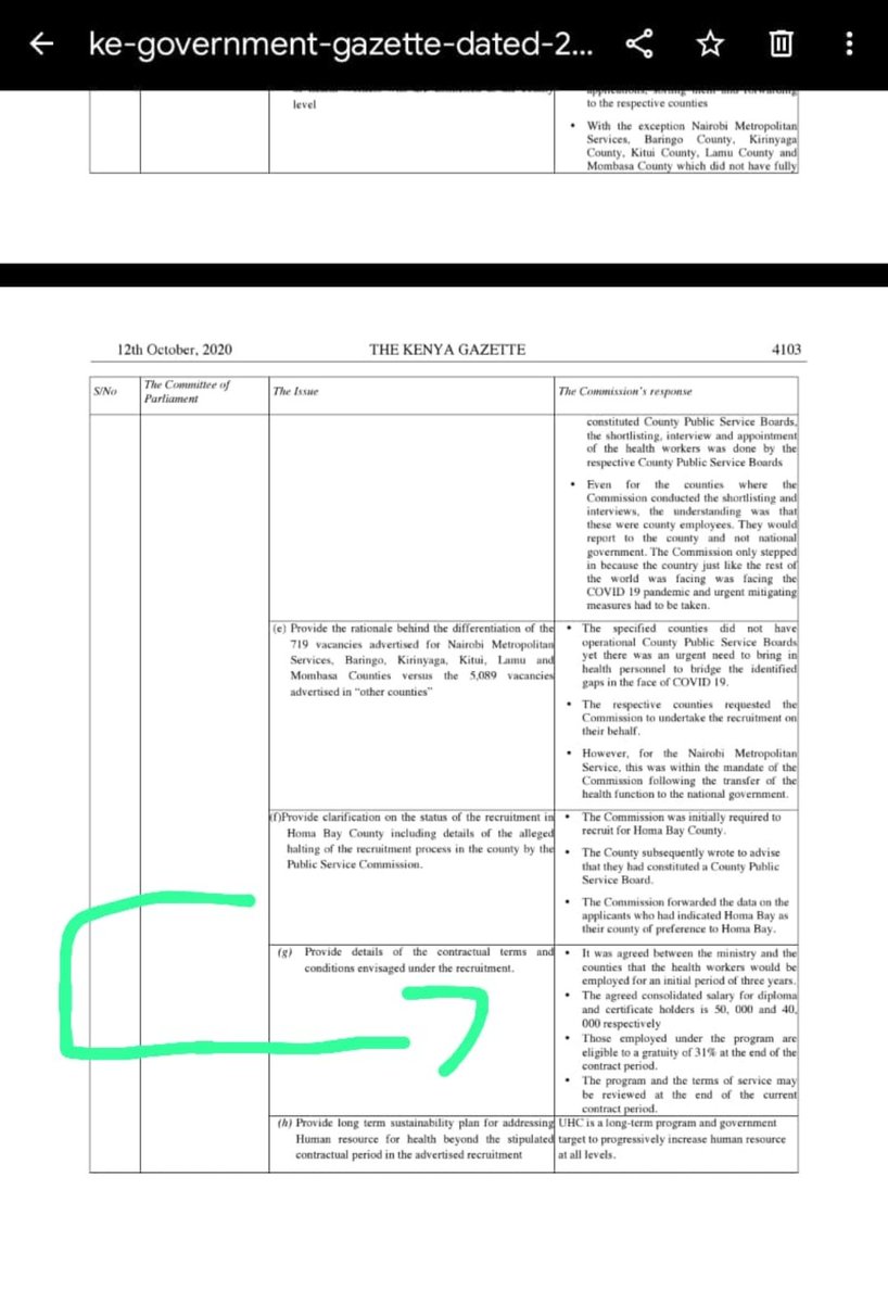 danielmanuah's tweet photo. To @MOH_Kenya @PSCKenya @KenyaGovernors @KimtaiHarry @DeboraBarasa
1.#Absorb8571UHCstaff to PNP
2. Pay gratuity as per Kenya Gazette Notice of 12th October 2020
@WilliamsRuto 
@edwinsifuna 
@GvnMandago 
@citizentvkenya 
@K24Tv
@KTNNewsKE 
@C_NyaKundiH 
@UHCmedicsKe 
@uhckenya254 https://t.co/qJxMmImP4K