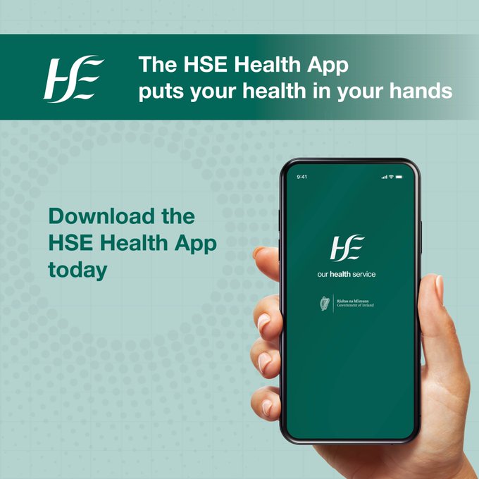 You can now download the new HSE Health App. With a verified MyGovID, you can safely and securely store your self-declared medication details in the app. Expectant mothers can also see their upcoming maternity appointments. More features will be added in the future.

Find out